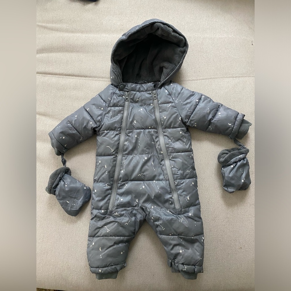 Rylee + Cru Snowsuit, Size: 6-12 months